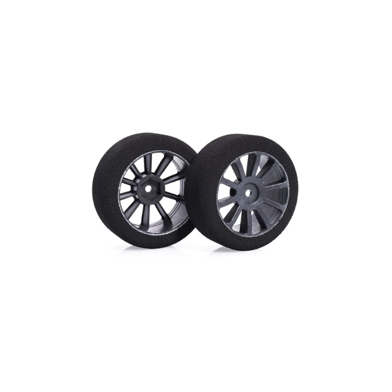 Matrix gomme in spugna 26mm 1/10 anteriori (Air Carbon Rim) (2) (12mm Hex) (35 Shore)