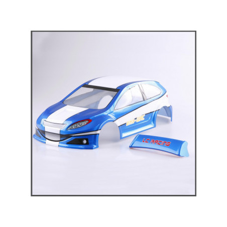 L6051 CARROZZERIA 1/14 + ALETTONE VERNICIATI PER WRC