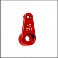 L6238 SQUADRETTA SERVO ALLUMINIO 23T  + 2mm